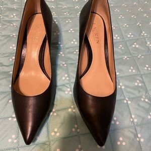 Lauren Ralph Lauren Black Pointed Heels